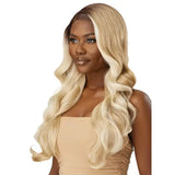 Perruque body wave Lace HD blondue longue Outre SleekLay Part Sahara