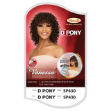 Perruque Curly avec Frange synthétique Vanessa Hair D Pony