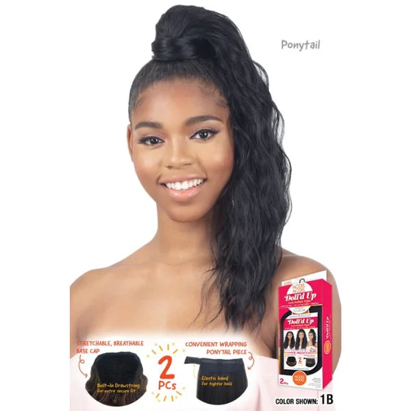 Perruque demi-tête ponytail loose wave Model Model Be Dazzle'd