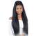 Perruque demi-tête yaki straight lisse longue ponytail Model Model Charm'd