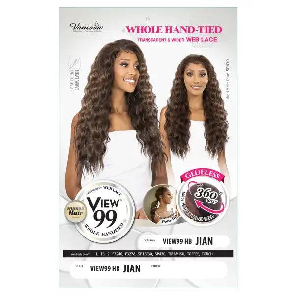 Perruque HD Lace 360° Loose Wave Vanessa Jian