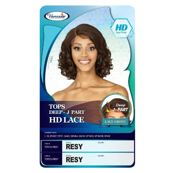 Perruque HD Lace Bob Bouclée Resy - Vanessa Hair