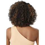 Perruque HD Lace sans colle bouclées couleur chocolat Outre Melted Hairline Jinean