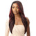 Perruque HD wavy rouge et longue Lace Front Outre Teyona.