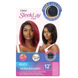 Perruque Lace Front Yaki Straight Bob Outre SleekLay Part Rudy