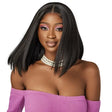 Perruque Lace front HD avec baby hair straight Bob couleur noir Outre collection perfect Hairline Swoop 5