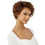 Perruque lace HD curly pixie cut Caramel Outre Every41