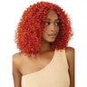 Perruque lace HD kinky curly bouclée ginger Outre Kione