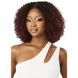 Perruque Lace Wig Curly Burgundy Cheveux Synthétiques Outre Every 32