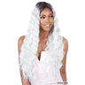 Perruque loose wave longue Gris Model Model Triple Barrel Curl