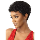 Perruque naturelle curly bouclée Pixie Cut courte Outre Fab & Fly Bloom