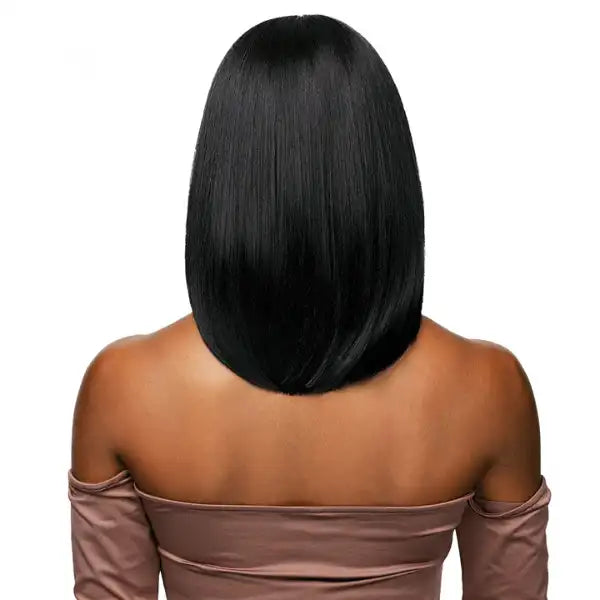 Perruque Straight Bob Natural Yaki Lace Closure Outre