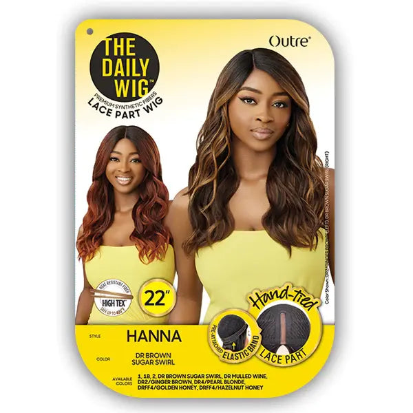 Perruque Wavy Lace Part Hanna - Outré Daily Wig