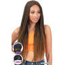 Perruque tressée Blond Model Model Long Box Braids