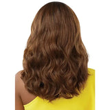 Perruque Wavy caramel Lace Part avec élastique pré-attaché  Outre Hair Kerryann