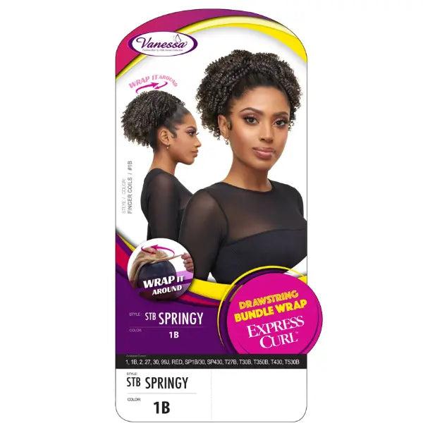 Postiche Afro Puff Curly Vanessa STB Springy