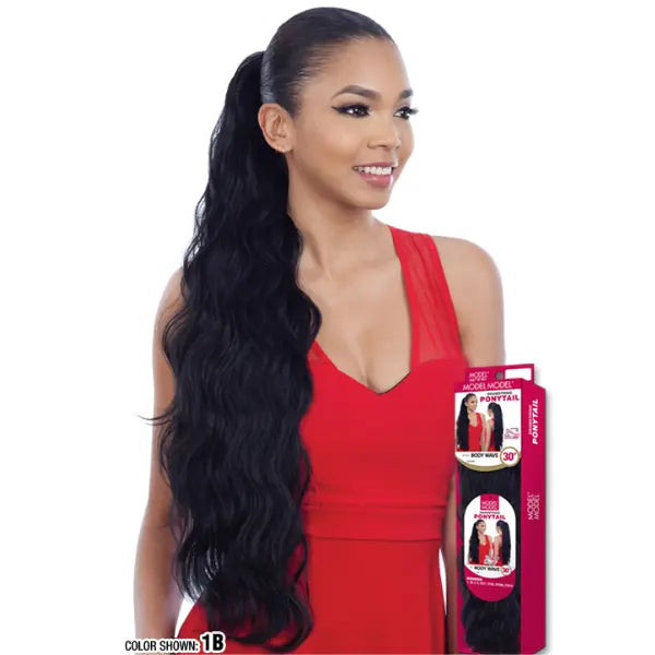 Postiche ponytail Body Wave 30 pouces Model Model