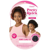 Postiche ponytail kinky yaki Outre Kinky Curly 12 pouces