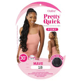 Postiche ponytail longue body wave Outre Mave