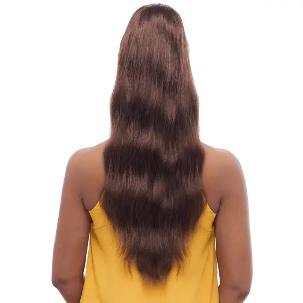 Postiche ponytail ondulé couleur chocolat Vanessa Hair Gatow