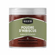 Waam - Poudre d'Hibiscus Pure et Naturelle Visage, corps et cheveux. Pot 200 Grammes