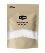 poudre de douche bio -Waam recharge 70 grammes.