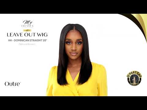 Perruque U-Part Naturelle Dominican Straight 20" - Outré