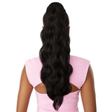 Queue de cheval body wave ponytail longue noire Outre Belisse