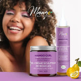 Routine CURL Naturelle Cheveux Bouclés - Mango Butterfull