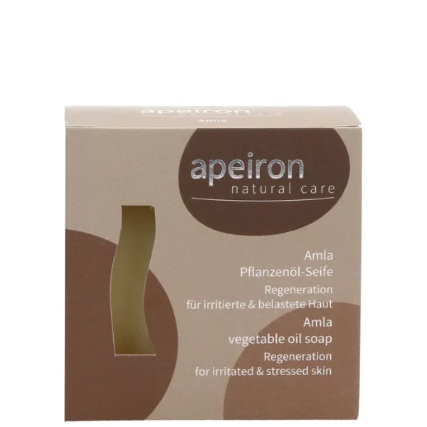 Savon naturel solide Corps Visage Cheveux à l'Amla. Spécial pour peau irritée