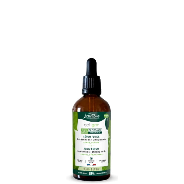 Sérum Pousse Cheveux Activilong Actigro cure BOOST à la vitamine B5 et Ortie piquante 