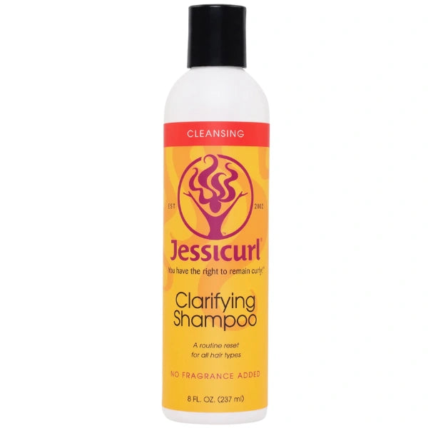 Shampoing clairifiant sans sulfate sans parfum. Convient aux cuirs chevelus sensibles Jessicurl 237ml