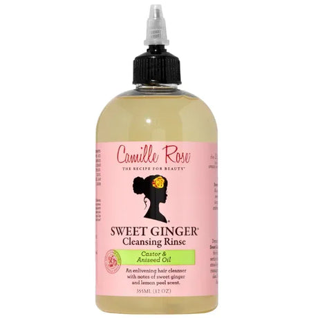 Shampoing doux sans sulfate Sweet Ginger et huile de Ricin Camille Rose