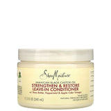 Shea Moisture Jamaican Black Castor Oil Strengthen & Restore Leave In Conditioner à l'huile de Ricin Noire de Jamaïque