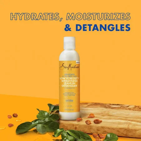 Soin Cheveux à faible Porosité - hydrate, nourrit et démêle les textures bouclés à crépus - Shea Moisture