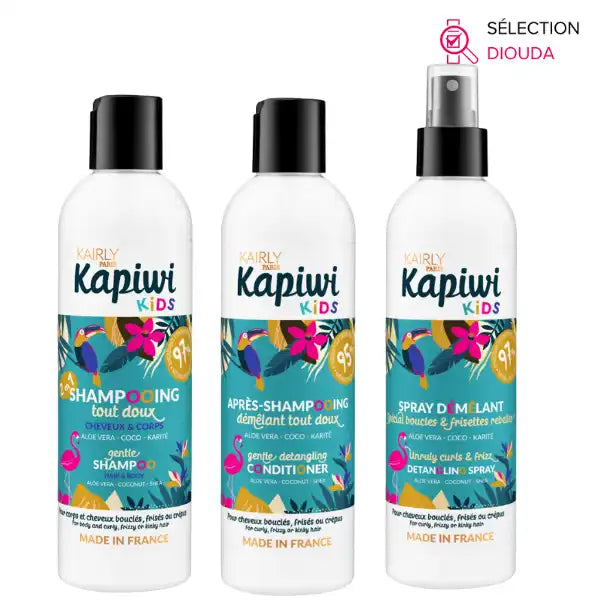 Soins cheveux Enfant wash day Kapiwi Kids Kairly Paris