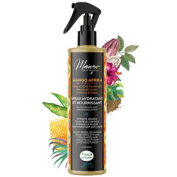 Spray Hydratant Nourrissant Anti-chute- Mango Afrika