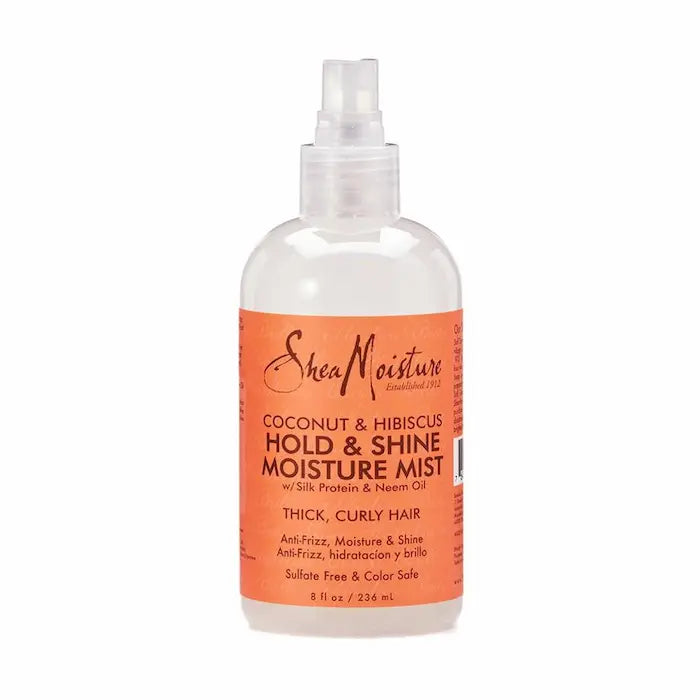 Spray Coiffant Hold & Shine Moisture Mist | Shea Moisture Coconut & Hibiscus 