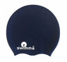 Bonnet de Bain pour Cheveux Longs ou tresse Swimma Caps Bleu Navy