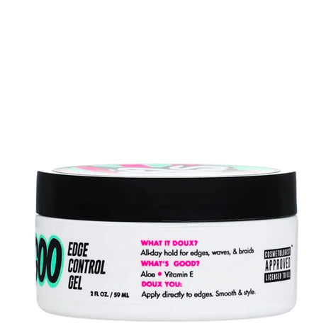 Edge control gel The Doux pour cheveux bouclés frisés crépus à l'aloe vera et vitamine E Swag Goo