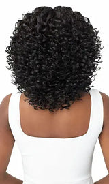 Pack pour tissage cheveux Outré 3 pièces Purple Pack Long Textured Loose Curl en Noir (1B) 