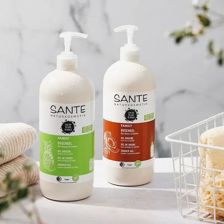 Gel douche Bio Santé Format Familial Vanille Coco Naturkosmetics