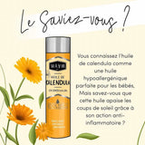 L'Huile de Calendula est la plus douce des huiles végétales. Elle a des vertus apaisantes et calmantes. Idéale pour bébé, sur peaux sensibles ou irritée et pour apaiser le feu du rasage.