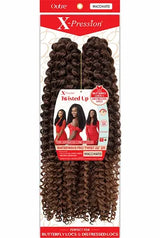 Mèches X-Pression pour butterfly locks Waterwave Fro Twist  22 pouces Outré Macchiato