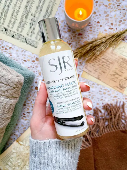 SJR - Shampoing magic réparateur à la Kératine à la kératine Nutrilan, sans sulfate, sans silicone