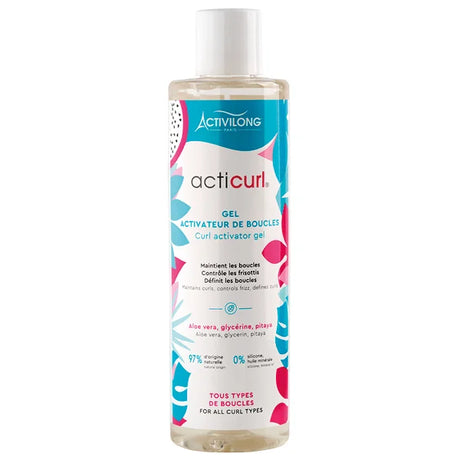 ACTICURL Gel activateur de boucles hydratant sans effet carton - Activilong