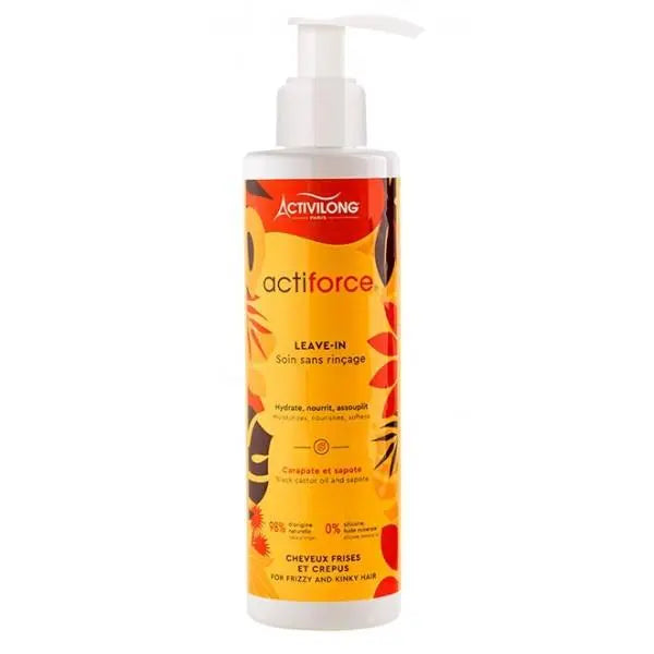 Actiforce Leave In Soin sans Rinçage Hydrate, nourrit, assouplit - Activilong 