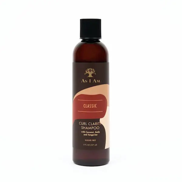 As I Am classic Curl Clarity shampoo Shampoing Clarifiant à l'huile de Coco, Amla et Tangerine pour cheveux crépus