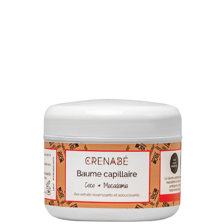 baume capillaire cheveux crepus coco macadamia, marque crenabe