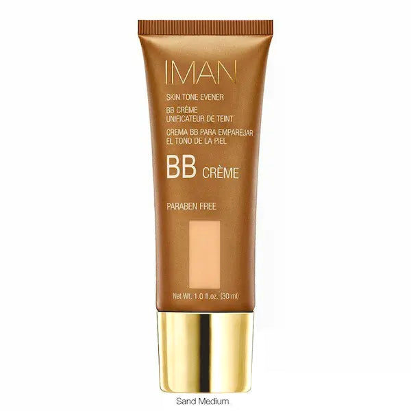 BB Crème Peau Mate Métisse Unificateur de Teint IMAN Cosmetic teinte Sand Medium